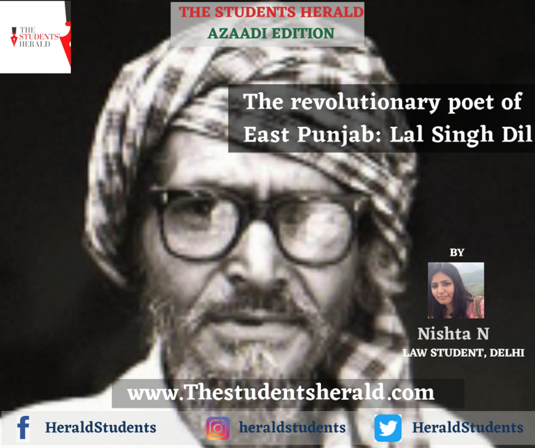 The revolutionary poet of East Punjab: Lal Singh Dil