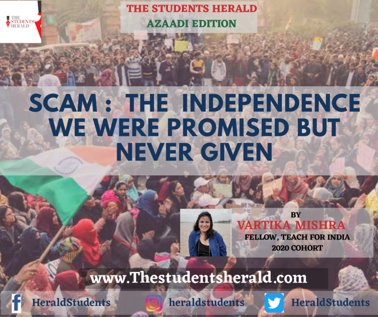 Scam:  The Independence we were promised but never given