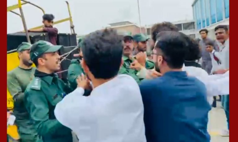 PU administration cracks down on students marching for rights